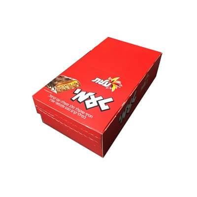 Elite Israeli Chocolate Bar | Taami | Nougat Rice Crackers & Caramel | Kosher | 1.41 oz | Pack of 24