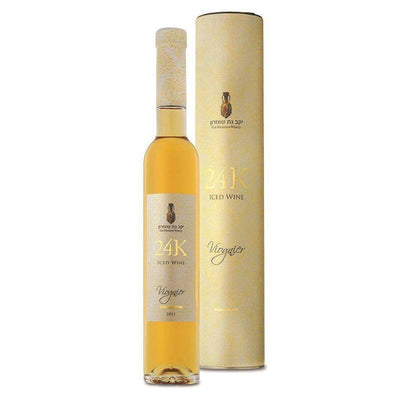 GAT SHOMRON 24K VIOGNIER KOSHER LUXURY SWEET WINE 2012