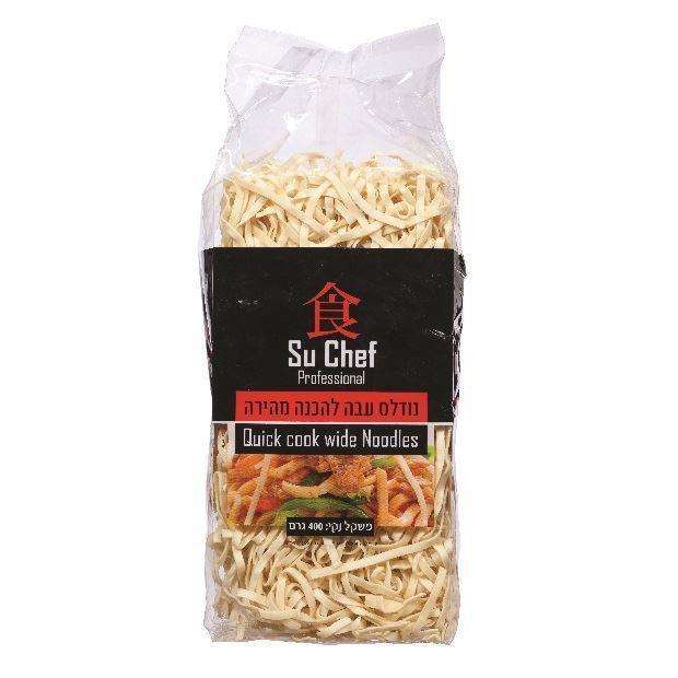 Su Shef Quick Cook Wide Noodles 400 grams