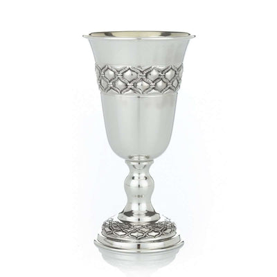 Hadad Bubbles David Goblet 925 Sterling Silver