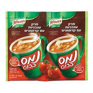 Knorr Tomato Instant Soup With Croutons (2 Per Pack 60 grams) Pack of 6