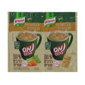 Knorr Chicken Instant Soup With Croutons (2 Per Pack 57 grams) Pack of 6