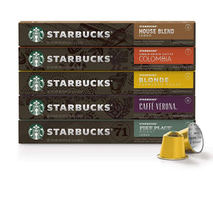 STARBUCKS ORIGINAL $9.99/SLEEVE COFFEE CAPSULES PODS ALL FLAVORS FREE SHIPPING PACK OF 5