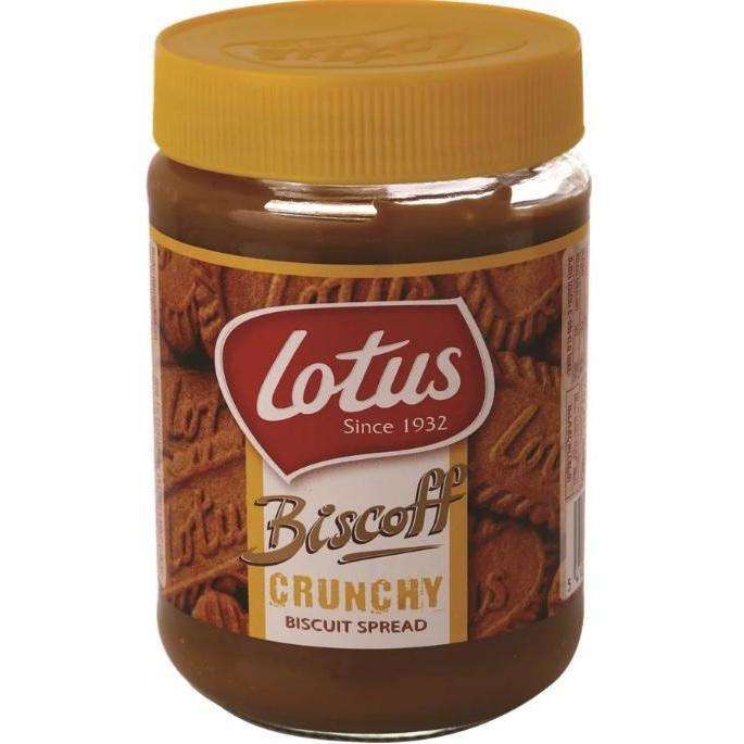 Lotus Crunchy Biscuit Spread 380 grams Pack of 2