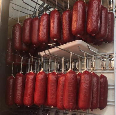 Spicy Hard Beef Salami Coldcut Chabad 450 grams Pack of 3