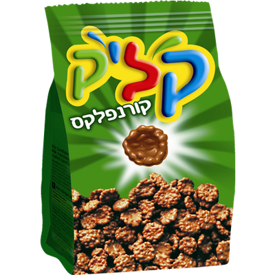 Klik Chocolate-Covered  Corn Flakes Snack 75 grams Pack of 24 FREE SHIPPING