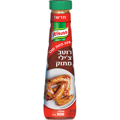 Knorr Low-Sugar Sweet Chilli Sauce 300 grams Pack of 2