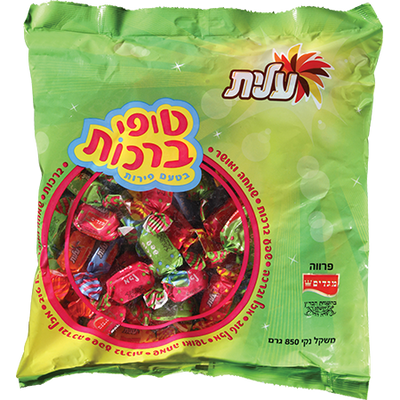 Elite Fruit Flavor Toffy Brachos 850 grams Pack of 2