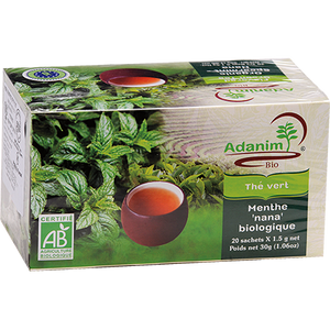 Organic Mint Tea 20 Tea Bags 30 grams