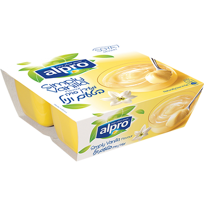 Vanilla Flavored Soy Dessert Pack of 4 - 500 grams