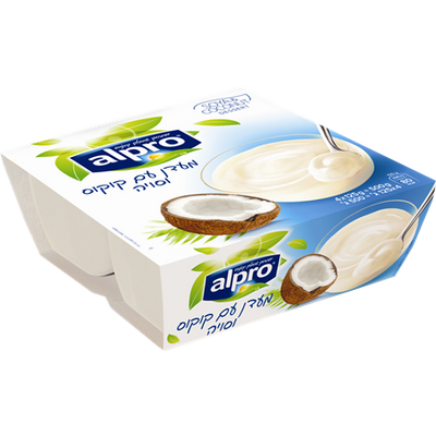 Coconut And Soy Dessert Pack of 4 - 500 grams