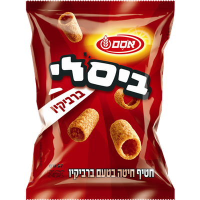 Osem Bissli Barbique Flavored Wheat Snack 1.24 oz - kosher