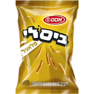 Osem Bissli Falafel Flavored Wheat Snack 200 grams
