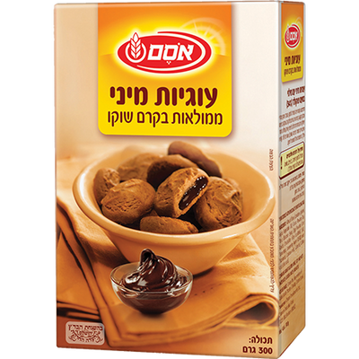 Osem Mini Cookies with Chocolate Cream Filling 300 grams