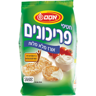 Osem Whole Rice Cake Snacks With Salt 80 grams