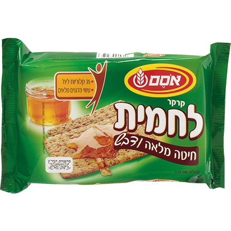Osem Lachmit Whole Wheat and Honey Cracker 200 grams