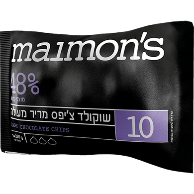 Maimon's Dark Chocolate Chips 250 grams Pack of 2