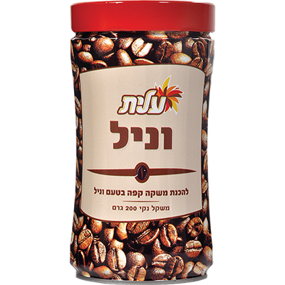 Elite Vanilla Flavored Instant Coffee 7 oz (200 gr) - kosher