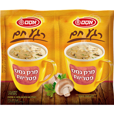 Osem Mushroom Instant Soup (2 Per Pack 48 grams) Pack of 6