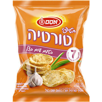 Osem Crispy Garlic And Onion Tortilla Snack 60 grams