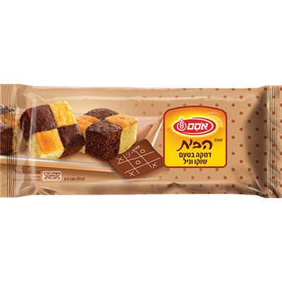Osem Chocolate-Vanilla Checkers Cake 320 grams