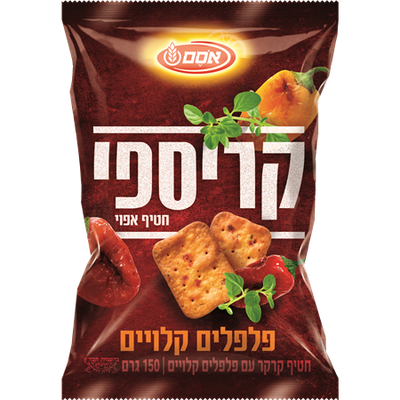 Osem Crispy Roasted Pepper Tapas Snack 150 grams