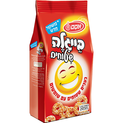 Osem Bagel Shtuchim with Sesame Pretzels 300 grams Pack of 2