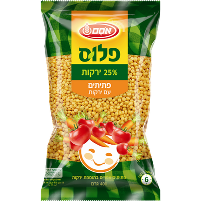 Osem Baked Pasta Couscous With Vegetables 400 grams Pack of 2