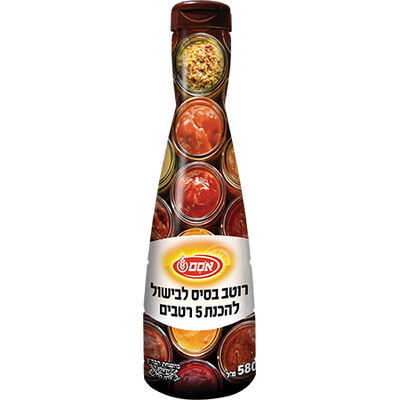 Osem Base Cooking Sauce for Preparing Five Sauces 580 grams