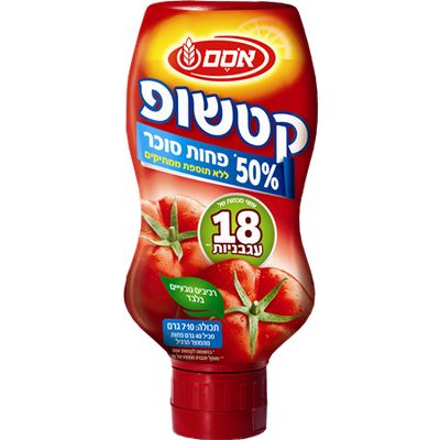 Osem Low-Sugar Ketchup 710 grams