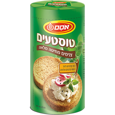 Osem Tostaim Whole Wheat Bread Crisps 125 grams