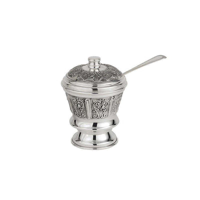 Hadad Lugano Honey Dish 925 Sterling Silver