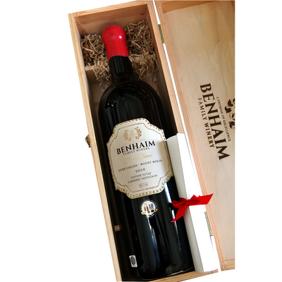 BENHAIM SWAROVSKI SPECIAL CABERNET SAUVIGNON GRAND RESERVE KOSHER LUXURY DRY RED WINE 2010